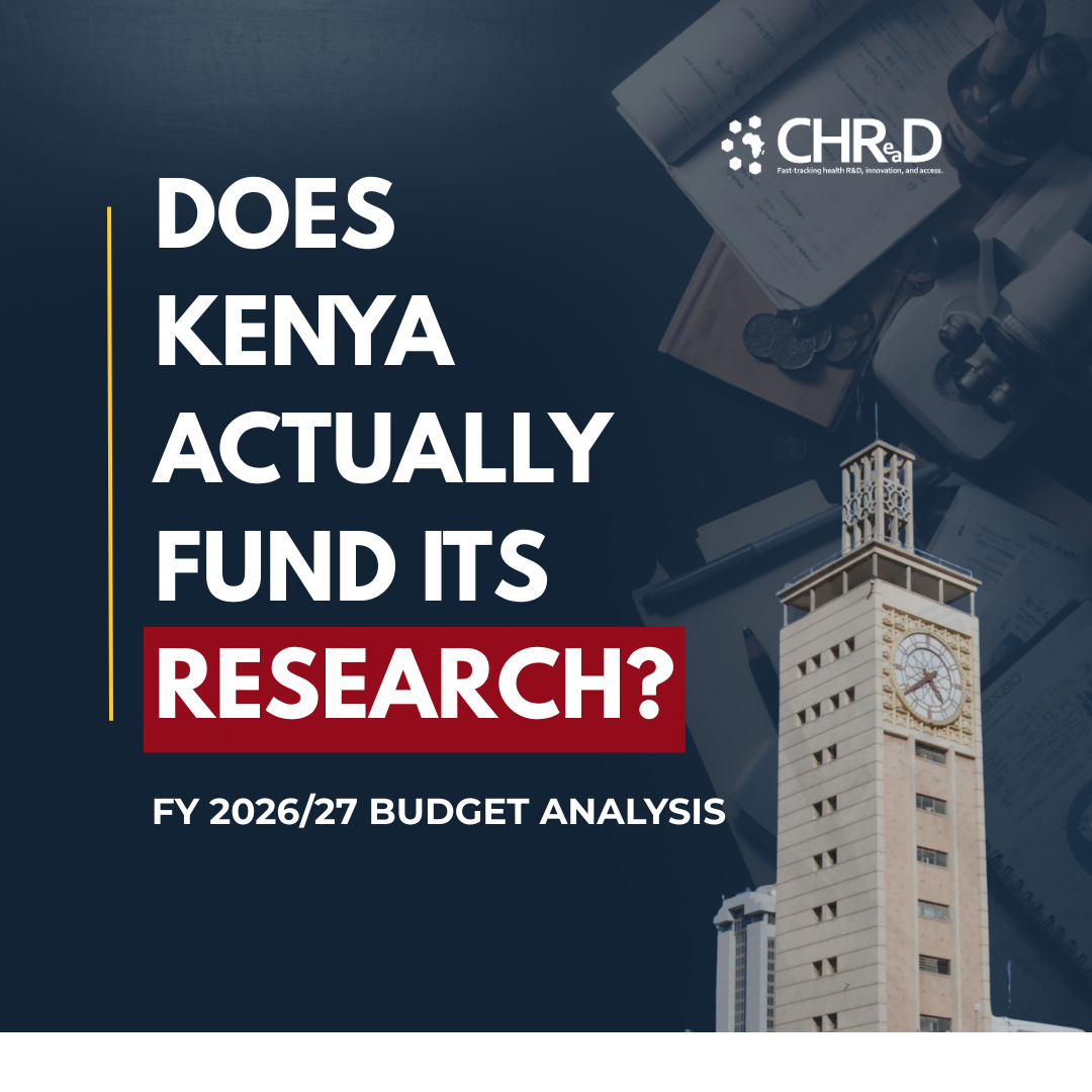 KENYA IS BUILDING LABORATORIES. IT STILL HAS TO FUND THE SCIENCE.